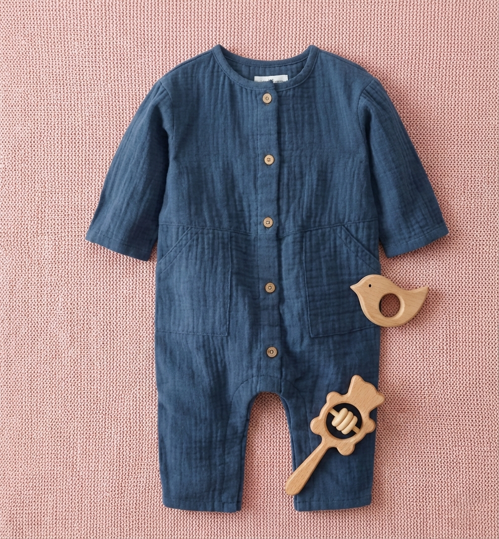 The Naptime Navy Romper