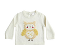 Cozy Cream Hoot Knit