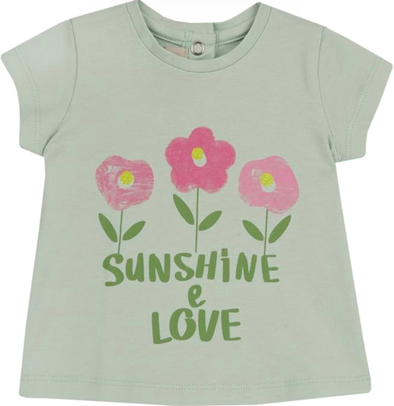 Toddler Girl "Sunshine & Love" Floral Graphic T-Shirt