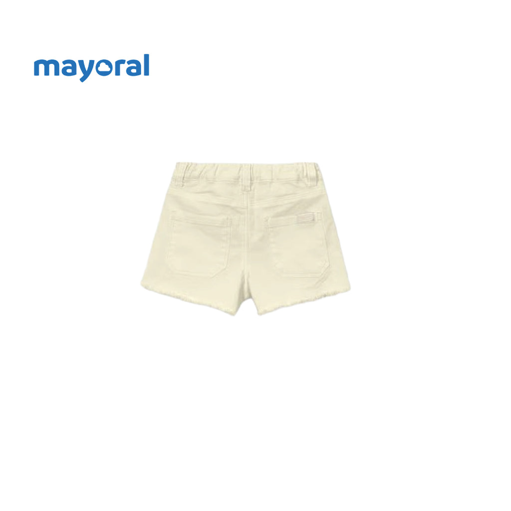 MAYORAL DENIM SHORTS LIGHT SAND