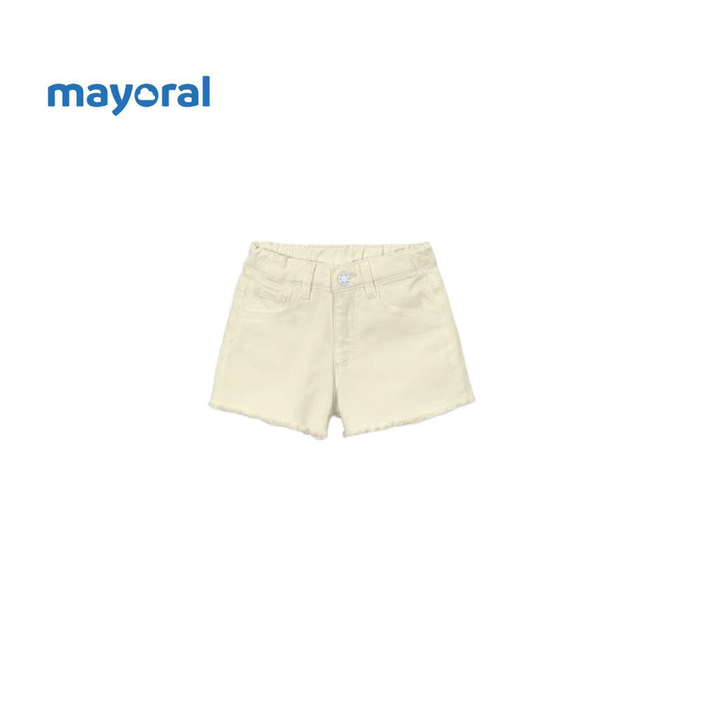 MAYORAL DENIM SHORTS LIGHT SAND