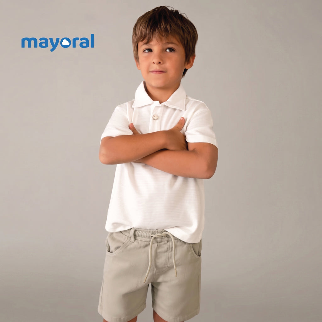 Mayoral Bermuda shorts boy with washed effect