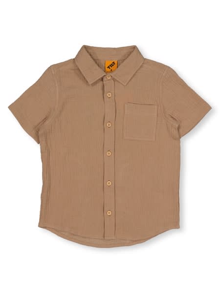 EarthTone Button Shirt