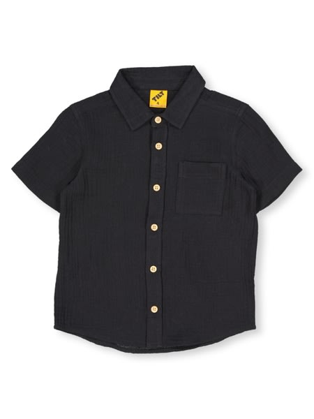 Little Gentleman Black Shirt