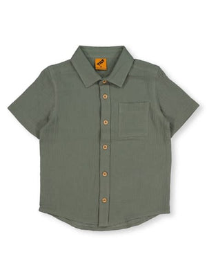 Little Explorer Sage Shirt