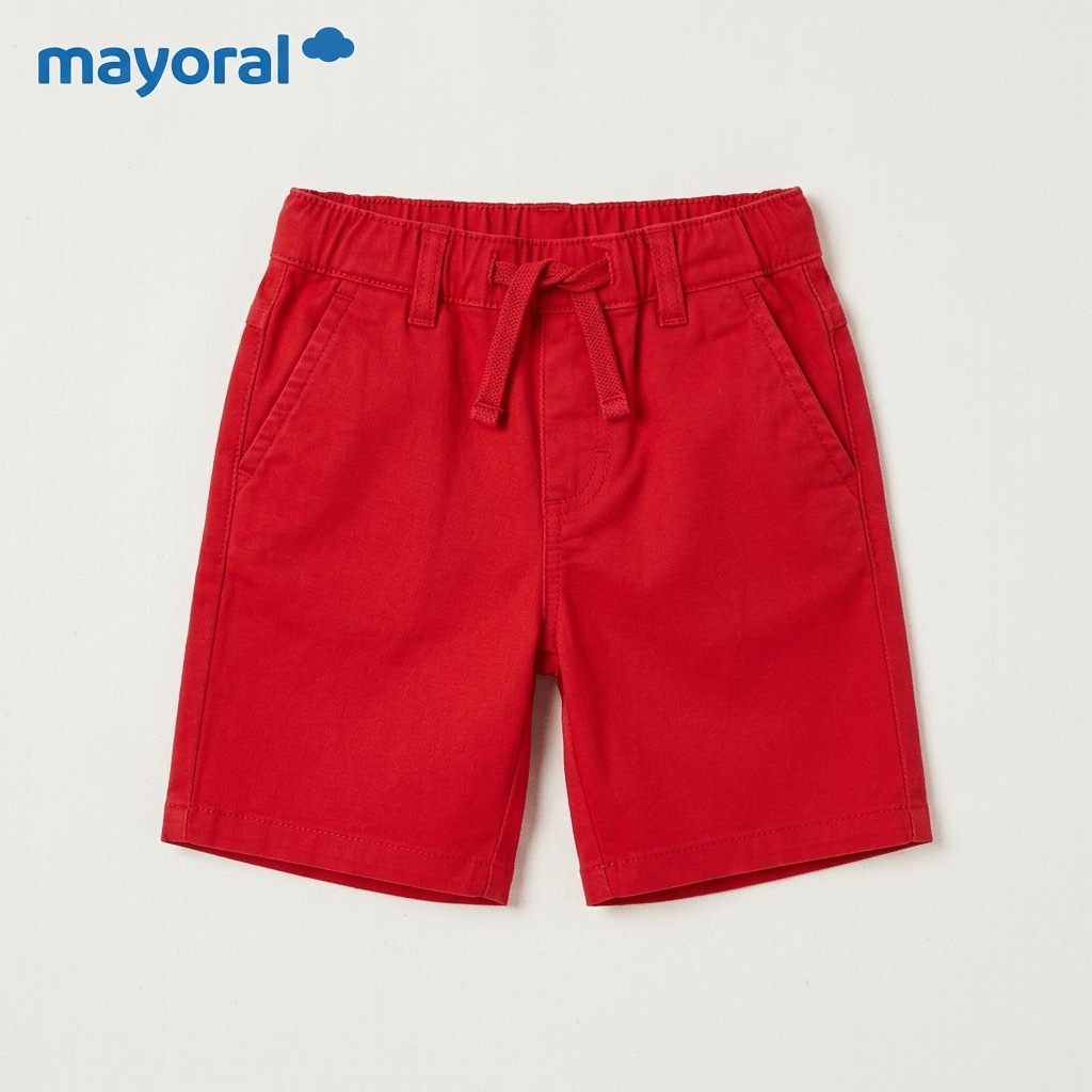 Mayoral Bermuda shorts boy red