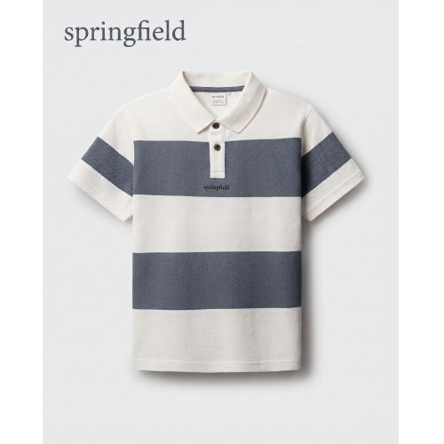 The Classic Springfield Stripe Polo