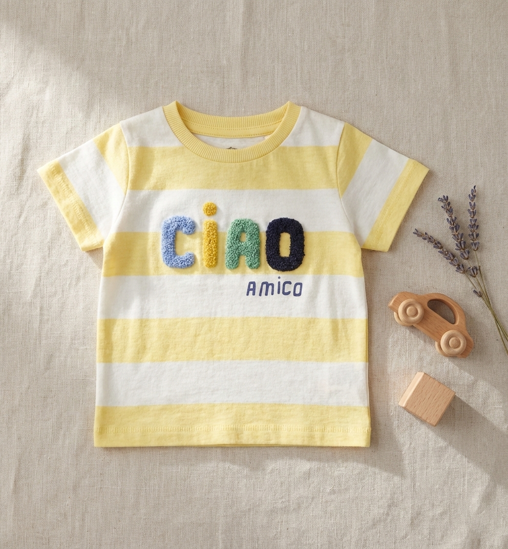 Ciao Amico Toddler Striped T-Shirt